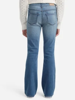 Abercrombie & Fitch Blue High Rise Flare Jeans