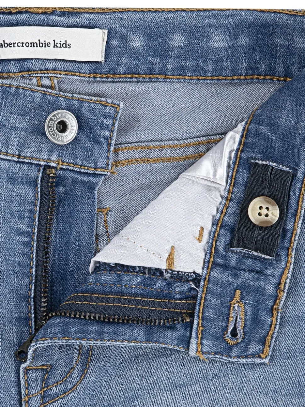 Abercrombie & Fitch Blue High Rise Flare Jeans