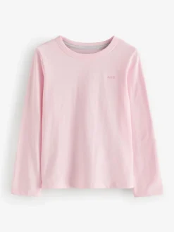 Abercrombie & Fitch Pink 3 Pack Long Sleeve T-Shirts