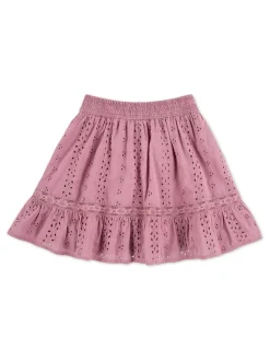 Abercrombie & Fitch Pink Abercrombie & Fitch Pink Eyelet Mini Skort