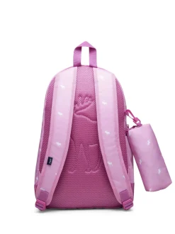 Abercrombie & Fitch Pink Backpack with Pencil Case