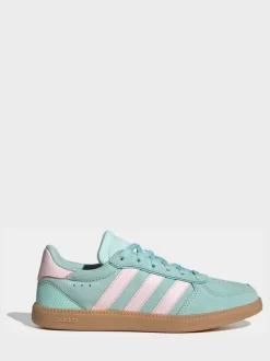 adidas Aqua Blue Breaknet Sleek Junior Trainers