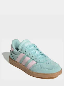 adidas Aqua Blue Breaknet Sleek Junior Trainers