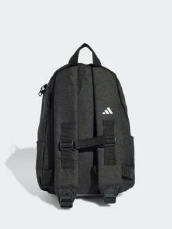 adidas Black 3 Bar Kids Backpack