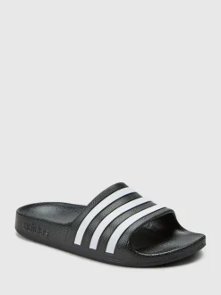 adidas Black Adilette Kids Swim Sandals