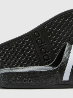 adidas Black Adilette Kids Swim Sandals