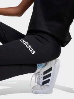 adidas Black Essentials Linear Kids Leggings