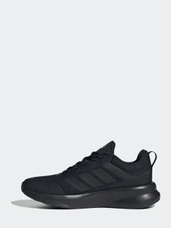 adidas Black Fortarun 4.0 Lace Junior Trainers