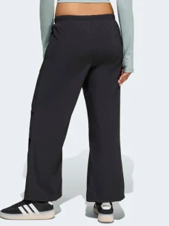 adidas Black Future Icons Wide Stretch Trousers