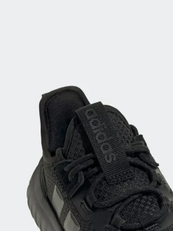 adidas Black Kaptir 4.0 Kids Trainers