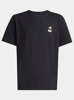 adidas Black Marvel Spider-Man Graphic T-Shirt