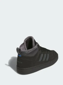 adidas Black Rapid Court Mid Winterized Shoes