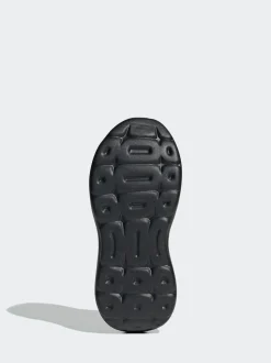 adidas Black Tensaur Run 2.0 Lace Junior Trainers