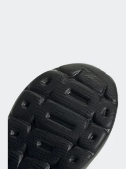 adidas Black Tensaur Run 2.0 Lace Junior Trainers