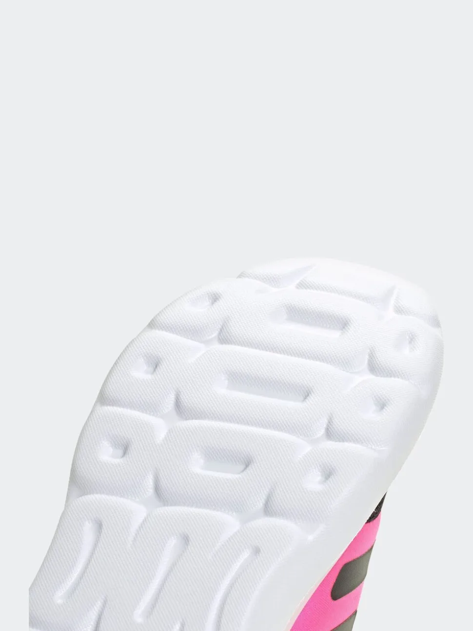 adidas Black/Pink Tensaur Run 2.0 Lace Junior Trainers