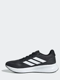 adidas Black/White Runfalcon 5 Lace Running Junior Trainers