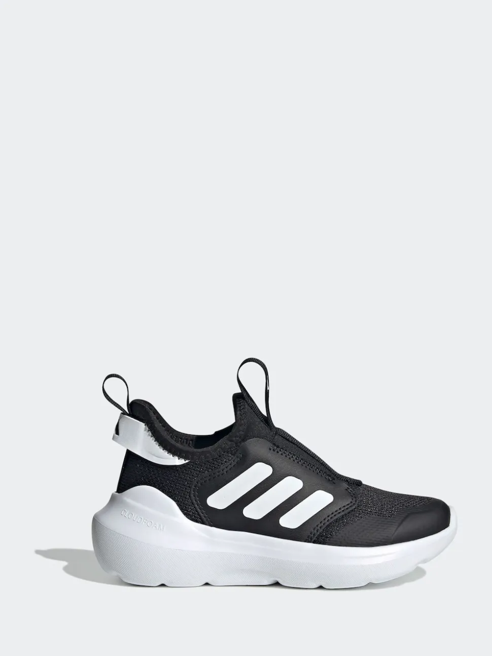 adidas Black/White Tensaur Comfort Kids Trainers