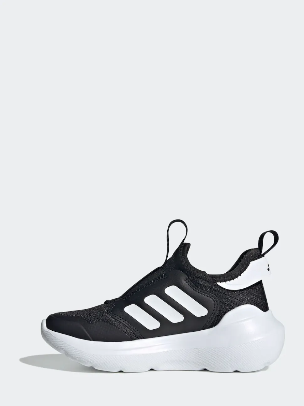 adidas Black/White Tensaur Comfort Kids Trainers