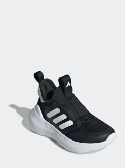 adidas Black/White Tensaur Comfort Kids Trainers