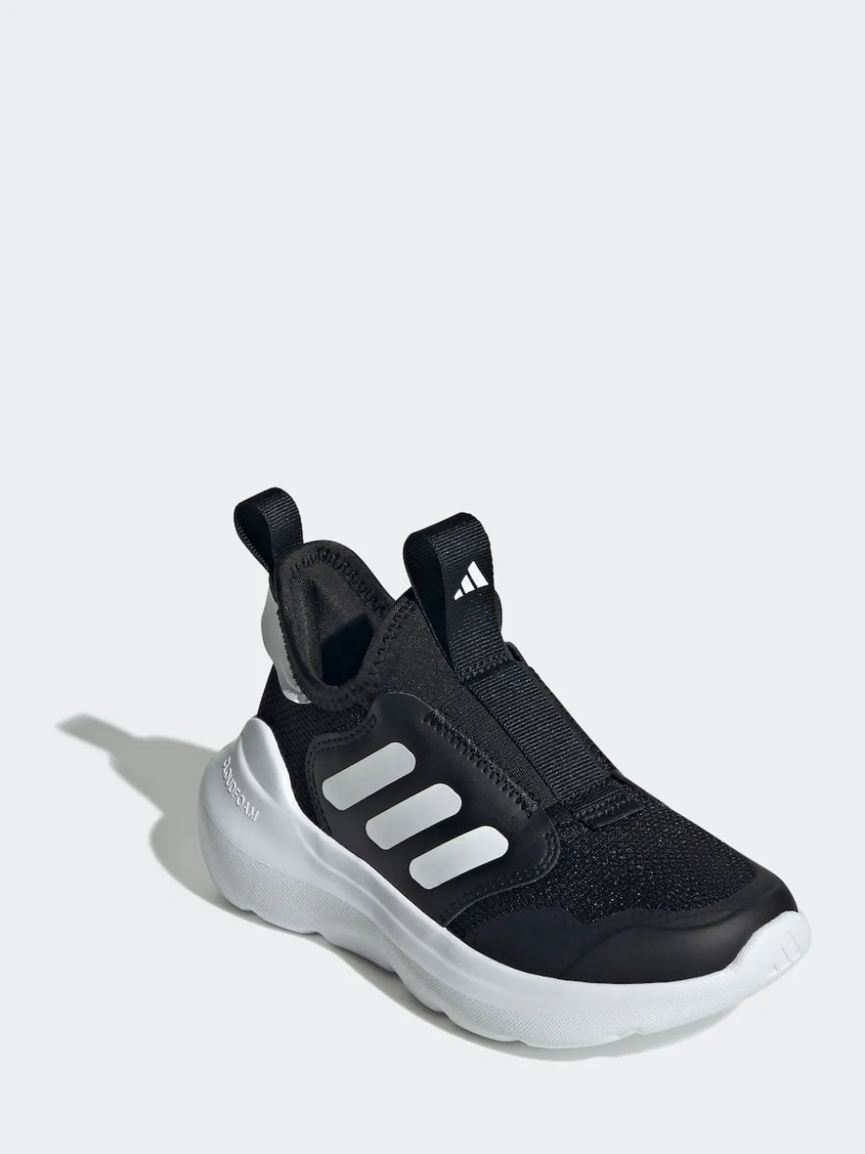 adidas Black/White Tensaur Comfort Kids Trainers