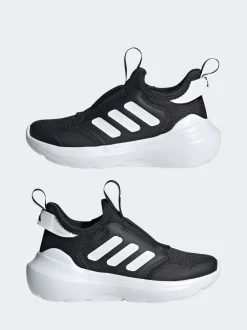 adidas Black/White Tensaur Comfort Kids Trainers