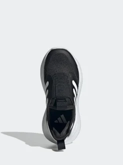 adidas Black/White Tensaur Comfort Kids Trainers
