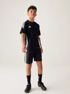 adidas Black/White Tiro 24 Kids Jersey