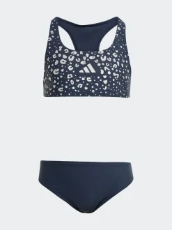 adidas Blue Glitter Kids Bikini Set