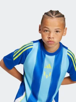 adidas Blue Messi Training Kids Jersey