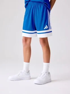 adidas Blue Squadra 25 Kids Shorts