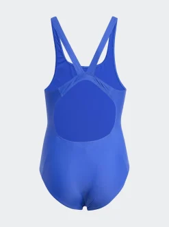 adidas Blue V-back Kids Swimsuit