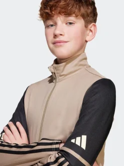 adidas Brown Squadra 25 Training Kids Jacket