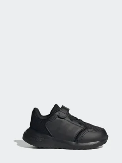 adidas Dark Black Tensaur Run 3.0 Easy On Infant Trainers