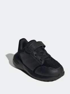adidas Dark Black Tensaur Run 3.0 Easy On Infant Trainers