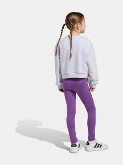 adidas Grey Disney Minnie Mouse Sweatshirt and Legging Little Kids Set