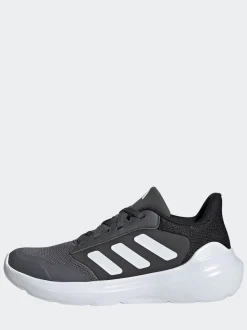 adidas Grey Tensaur Run 2.0 Lace Junior Trainers