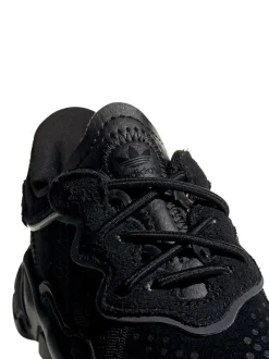 adidas Originals Black OZWEEGO Elastic Lace Infant Trainers