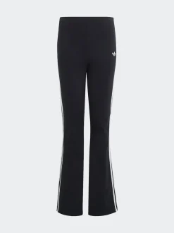 adidas Originals Black 3-Stripes Flared Leggings