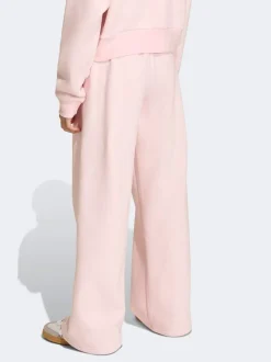 adidas Originals Pink Wide Leg Kids Joggers