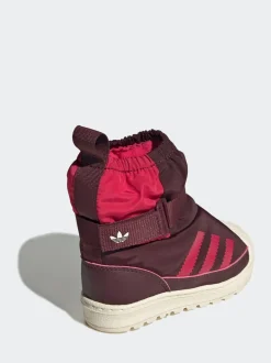 adidas Originals Red Superstar 360 Infant Boot Trainers