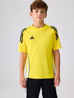 adidas Yellow Tiro 24 Kids Jersey