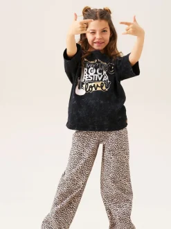 Angel & Rocket Black Edie Band T-Shirt