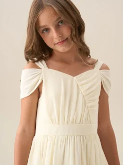 Angel & Rocket Yellow Lena Maxi Dress