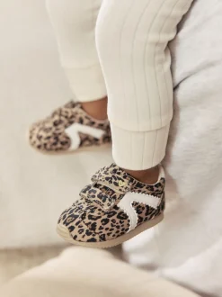 Animal Baby Touch Fastening Trainers (0-24mths)