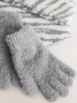 Animal Beanie Gloves And Scarf Set (3-16yrs)