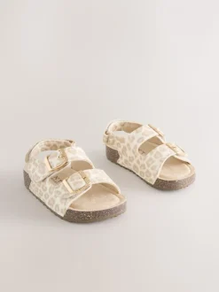 Animal Standard Fit (F) Corkbed Double Two Strap Sandals