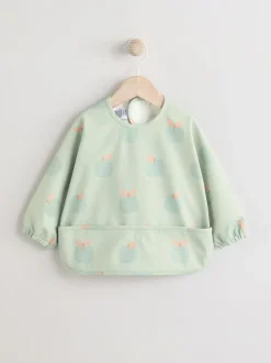 Apple Weaning And Feeding Sleeved Bib
