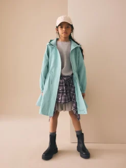 Aqua Blue Waterproof Skirted Cagoule (3-16yrs)