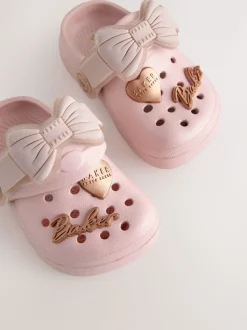 Baker by Ted Baker Baby Girls Clog Sandals With Bow