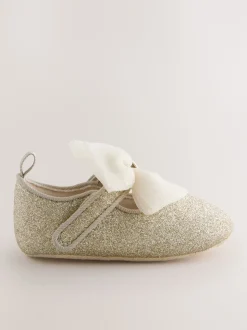 Baker by Ted Baker Baby Girls Padders Shoes With Bow